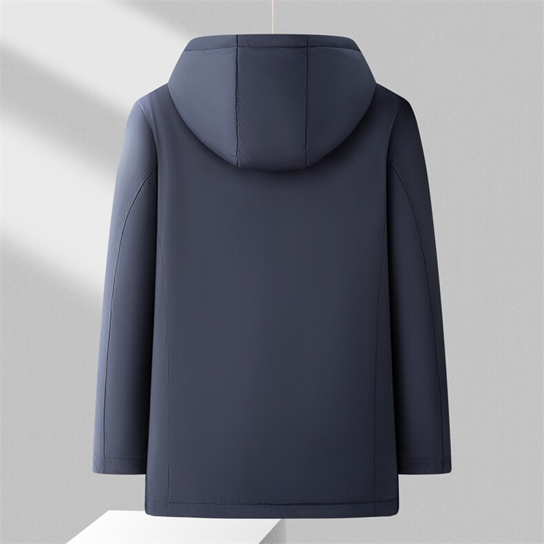 冬装棉衣大码加厚加绒爷爷棉袄中长款棉服保暖抗寒爸爸品质男装,男装棉衣,钱塘6003（原4033）