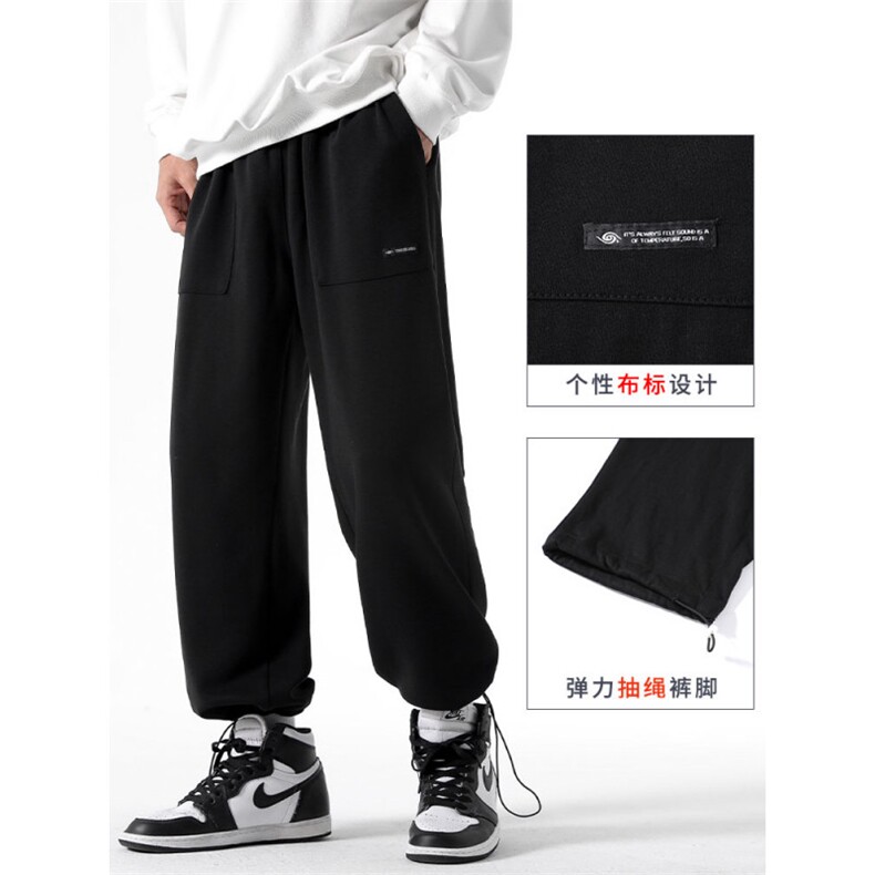 美式高街潮牌卫裤九分运动休闲裤K950：特批25,男装休闲裤,星座718-1