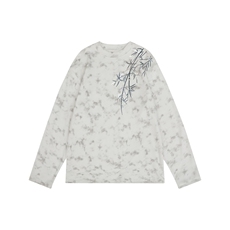 260克重磅扎染德绒圆领打底衫【有货】HD019-DR25430RL-P25，男装T恤，电商019-1