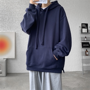 M~8XL特大码连帽卫衣加肥加大美式重磅硬挺外套WY9101/P60加绒70图片