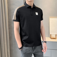 夏季短袖男刺绣POLO衫T恤时尚休闲半袖上衣YD3301-P38，男装Polo衫，星座310B-3