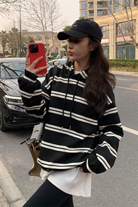 2C085-Q020PF115  新款条纹卫衣  现货  控168图片