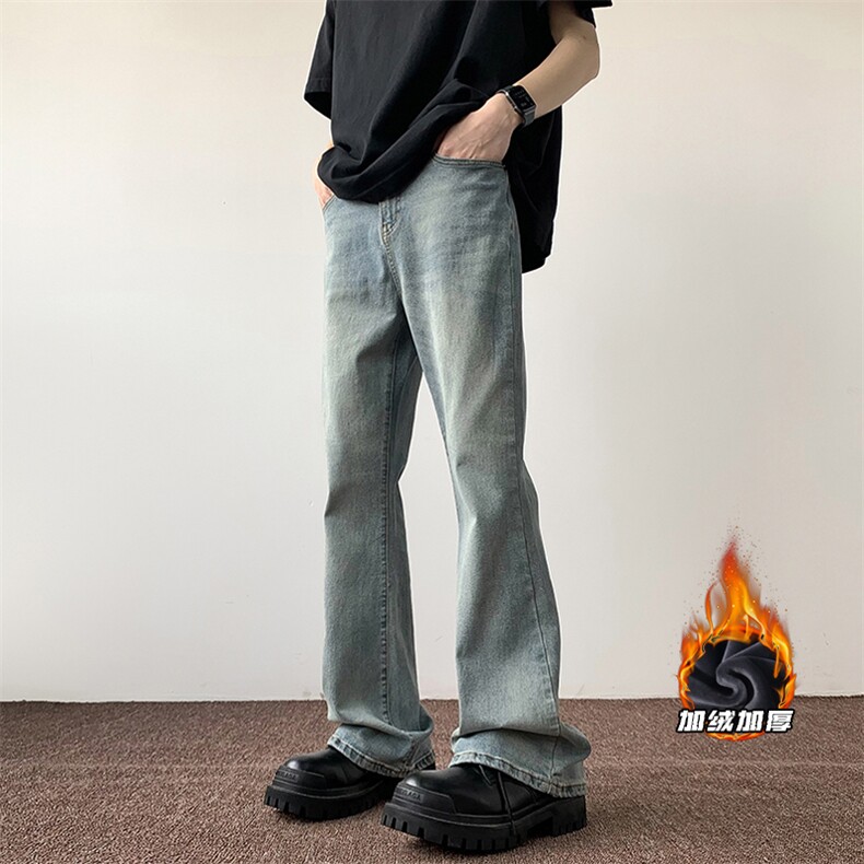 2024GK24097加绒内景大码美式微喇牛仔裤M-5XGK24968-P60，男装牛仔裤，电商A022
