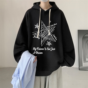 连帽卫衣男大码胖子帽衫大号运动服WY2456-P35图片