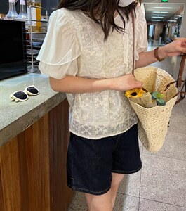 设计拼接上衣图片