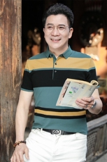 polo衫中年商务休闲男装夏季新款男士短袖T恤半袖翻领宽松上衣服，男装Polo衫，电商B212（原钱塘6029）