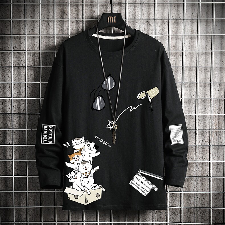 TX3115-P25加绒-P35纯长袖t恤男大码圆领打底衫体恤上衣服,男装T恤,电商A040A