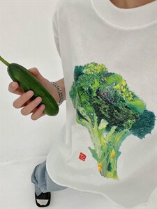 （现货）火爆西兰花图案t图片