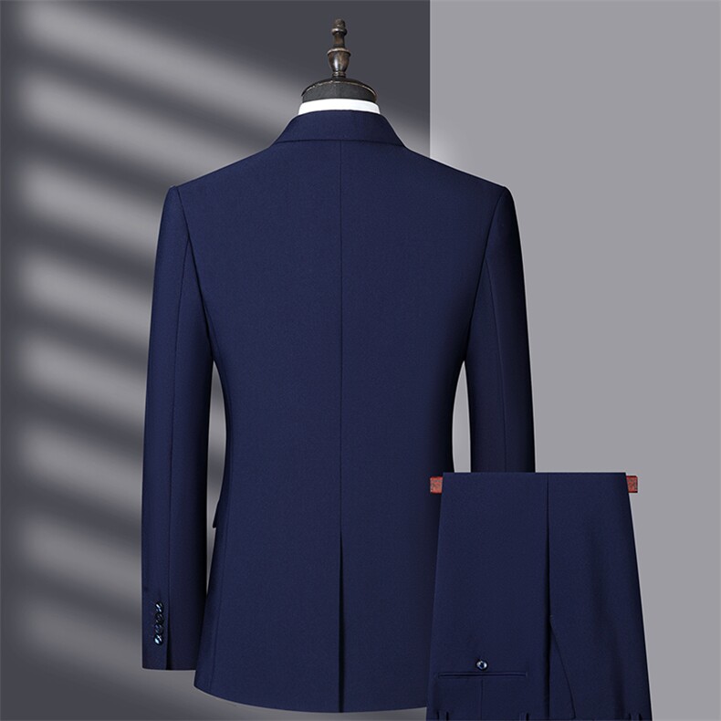 男士2023年春季西服礼服西装修身商务休闲男装西装套装,男装西服套装,电商B360