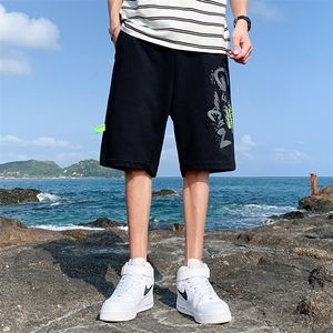 DD6451P28海景短裤男夏季宽松潮牌休闲五分薄款外穿运动夏装直筒