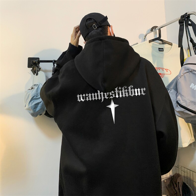 ！连帽圆领卫衣男装港风帽衫男LM161-P35,男装卫衣,电商B367