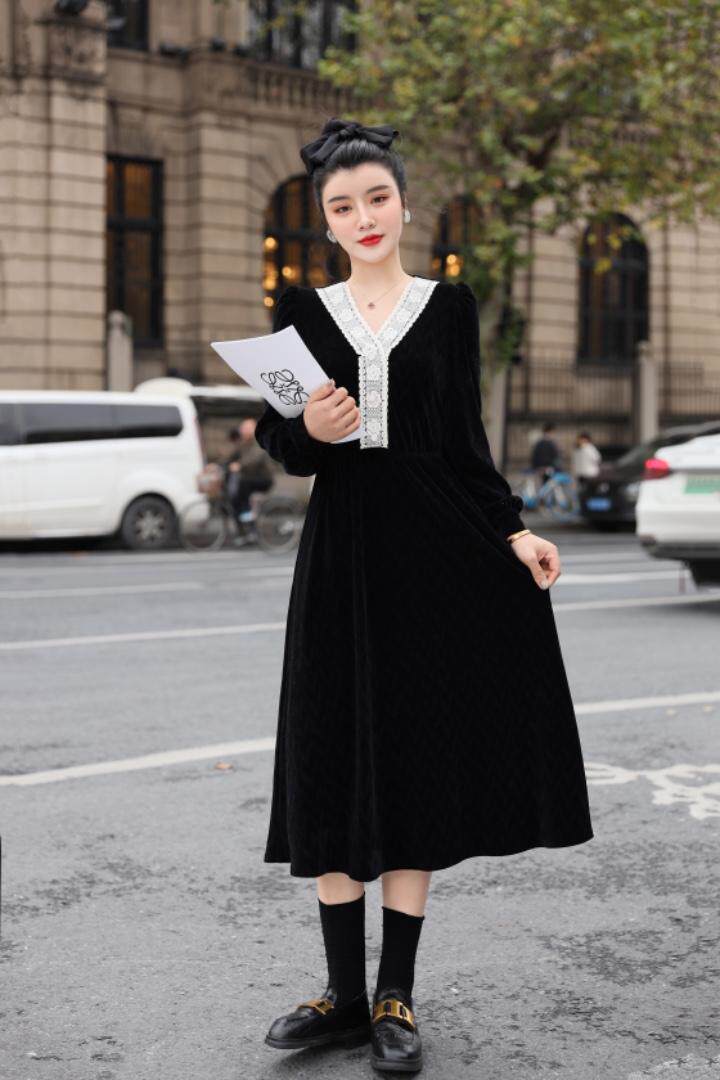 2021春款波，女装，慧颖帛