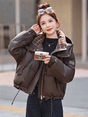 2025年冬季休闲风保暖短款羽绒新款，女装羽绒服，依如秀(原杭风阁)