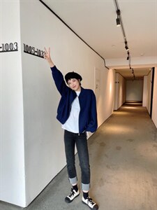 卫衣开衫图片