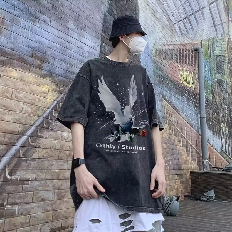 2023春夏季新款男休闲圆领短袖T恤LS28P32,男装T恤,星座1116-2