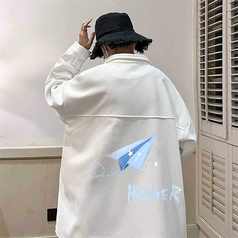 控58加厚加绒衬衫男大码长袖衬衣男外套HC79270-P38加绒款-P48,男装衬衫,电商A040