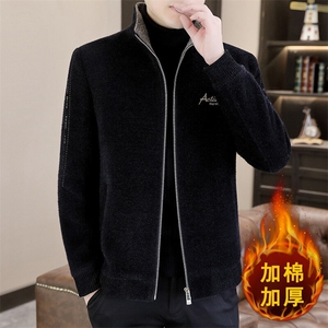 冬季新款男士立领修身韩版百搭毛呢大衣短款夹克外套A67P146控228图片