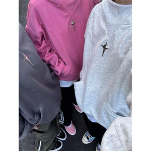 网络图现货秋冬美式高街华棉连帽卫衣RW04-P55图片