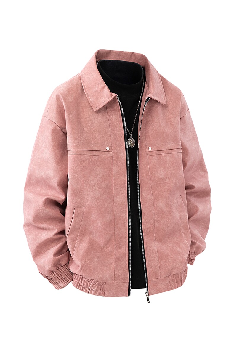 2026春季新款得物品质休闲皮夹克飞行服皮衣男外套PY2472-P50,男装夹克,星座1402-2