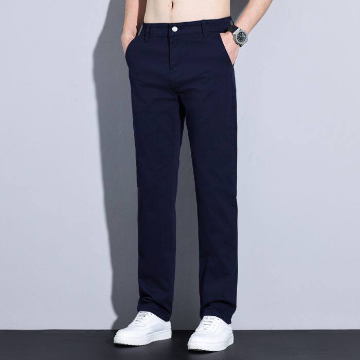 四季款纯棉休闲裤直筒时尚男装长裤棉裤男装休闲裤K138，男装棉裤，星座205-2