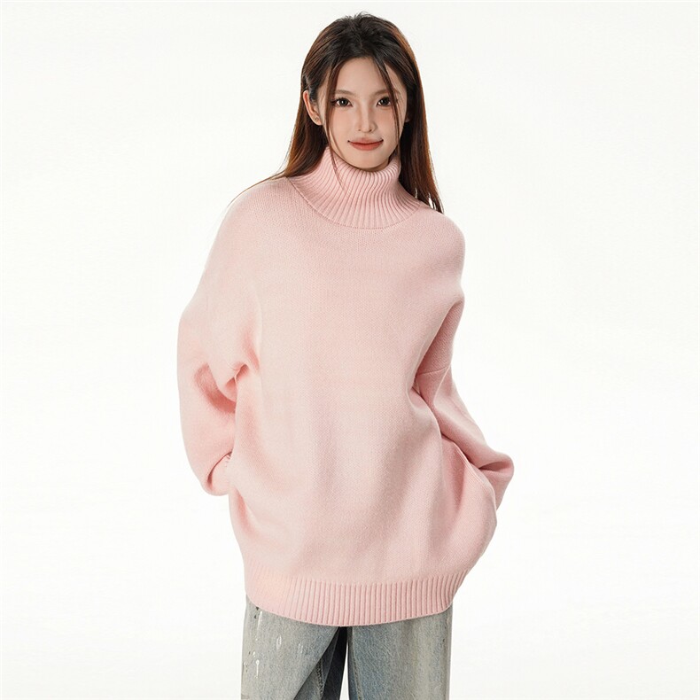 特批新款女模高品质安哥拉高领宽松毛衣针织衫A268-M900特批38,男装针织衫/毛衣,电商A268