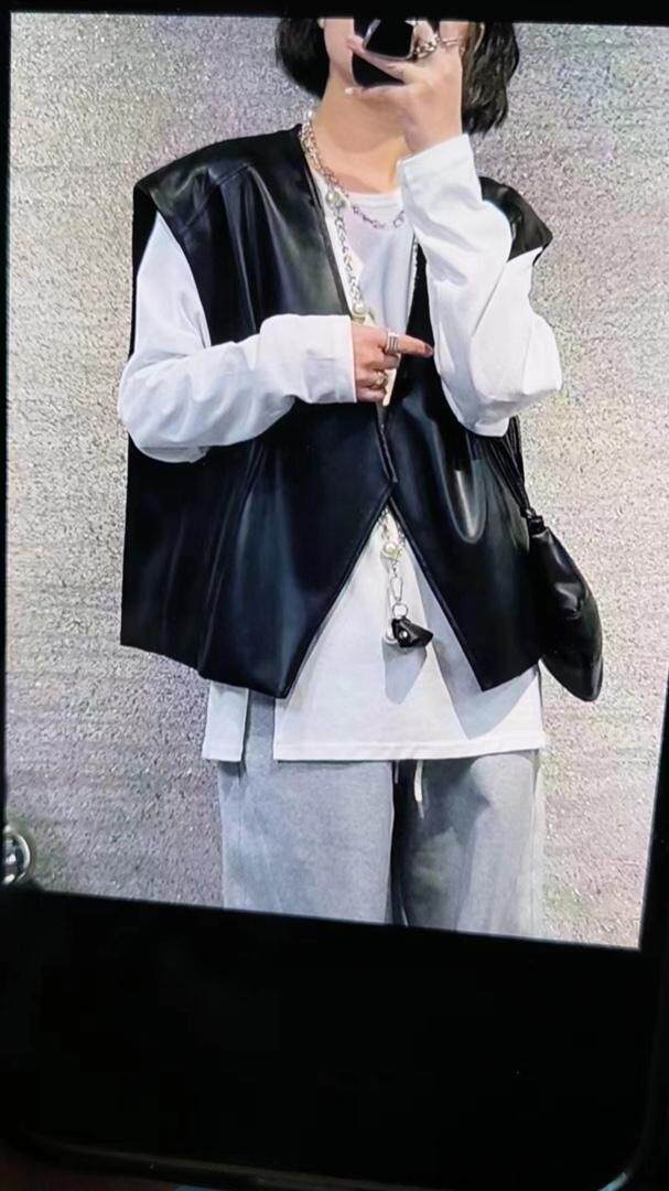 皮马甲，女装马甲，卡薇尔