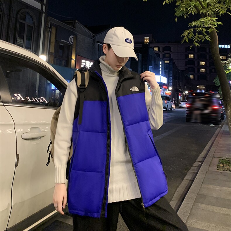 有版权现货刺绣立领宽松外套马甲时尚男款韩版羽绒服MJ02P65控98,男装背心/马甲,星座301D-5(原星座1415）