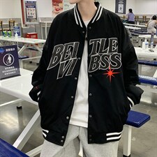 春秋季新款棒球服上衣休闲百搭潮流嘻哈潮牌工装夹克W1736-P52，男装夹克，星座512-4