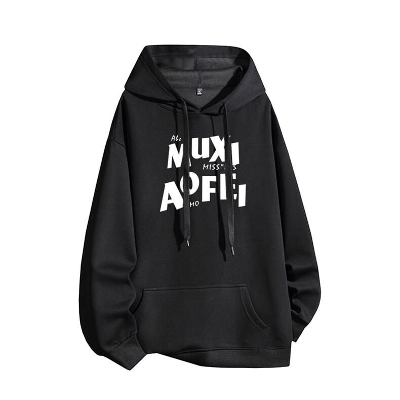 得物供货、复合重磅420克现货连帽卫衣宽松HD019-1-HML471-特P45,男装卫衣,电商019-1