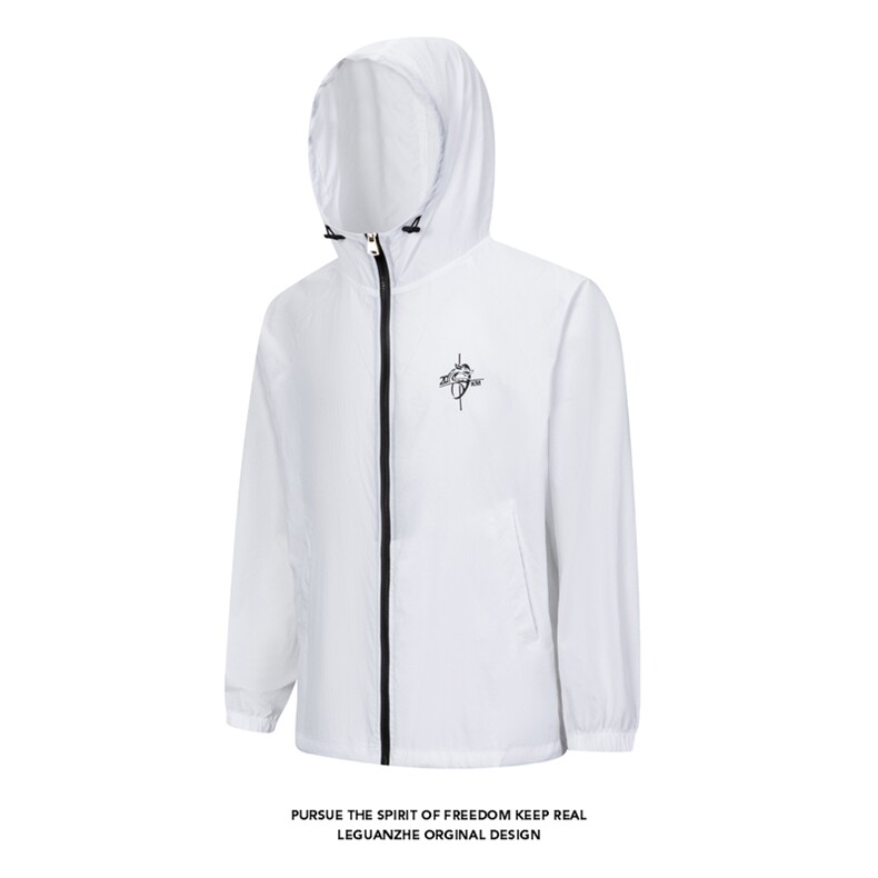 2024夏季新款得物白底大码成衣UPF50+M-5XHS24414-P50，女装短外套，电商A022