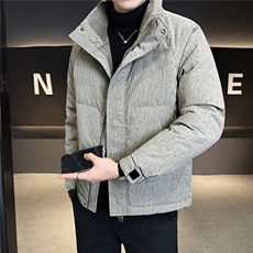 新标90绒男士羽绒服冬季2025新款加厚保暖外套A313-26050-P265，男装羽绒服，电商A313
