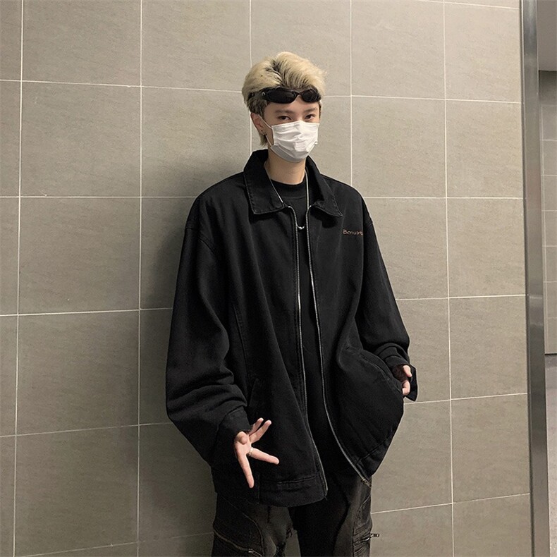 2025秋新款复古工装夹克纯棉水洗外套JK3360，男装夹克，星座1108