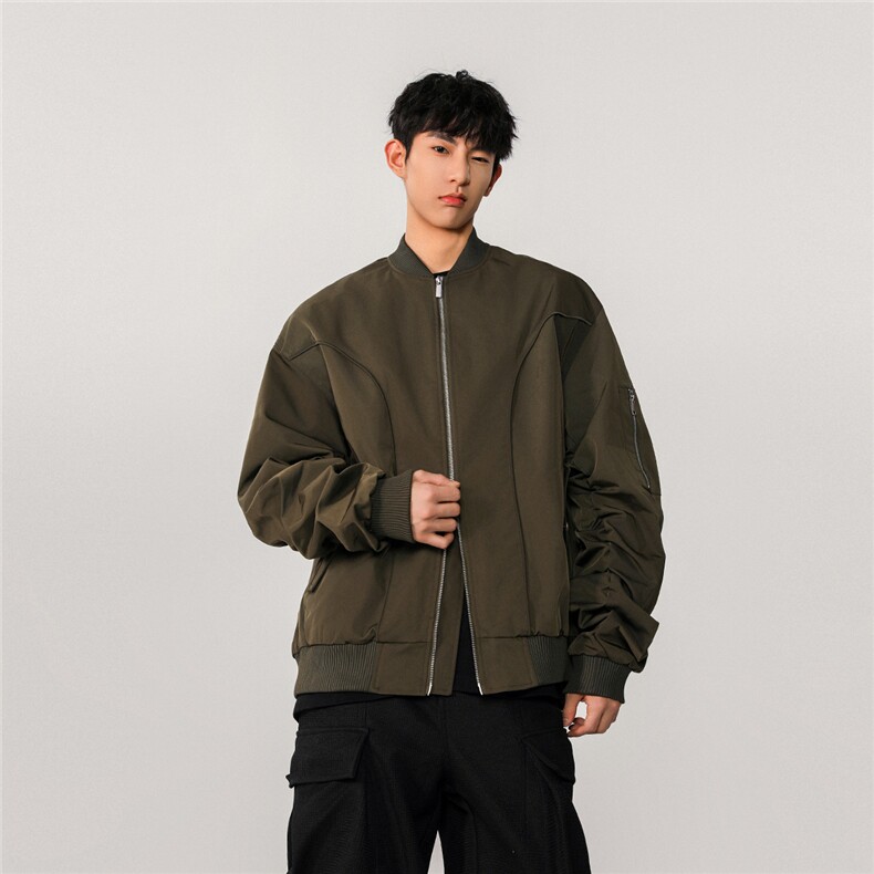 1美式MA1解构飞行大码M-5XL夹克男聚酯纤维JK77988P85控138，男装夹克，星座226-2