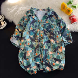 2025夏装新款短袖衬衫沙滩服A158-CS612-P38图片