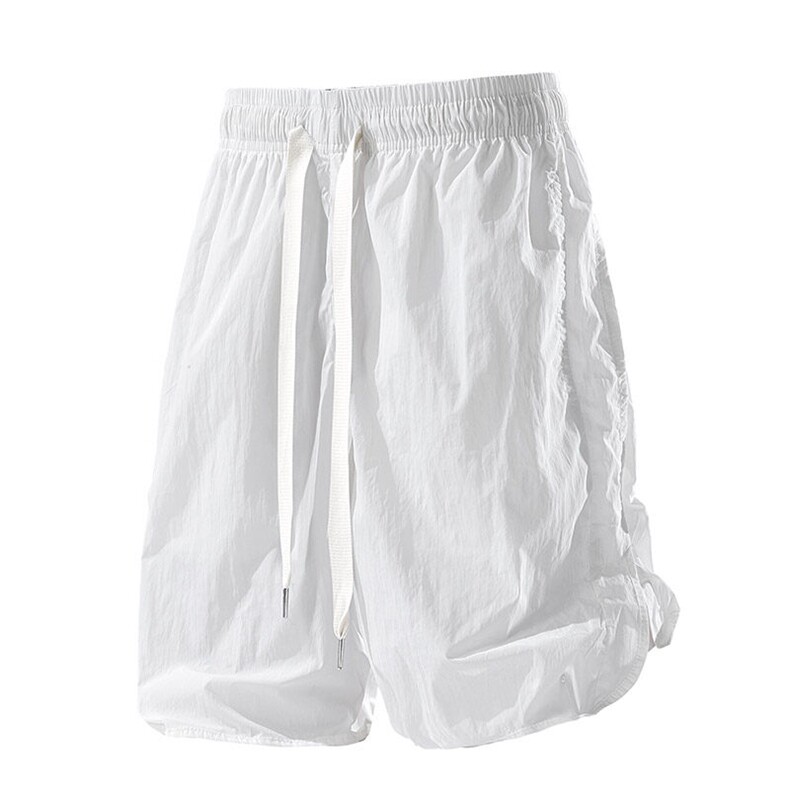 男士冰丝短裤男生夏季2025新款运动休闲裤速干沙滩裤子,男装牛仔裤,星座1206（原A206）