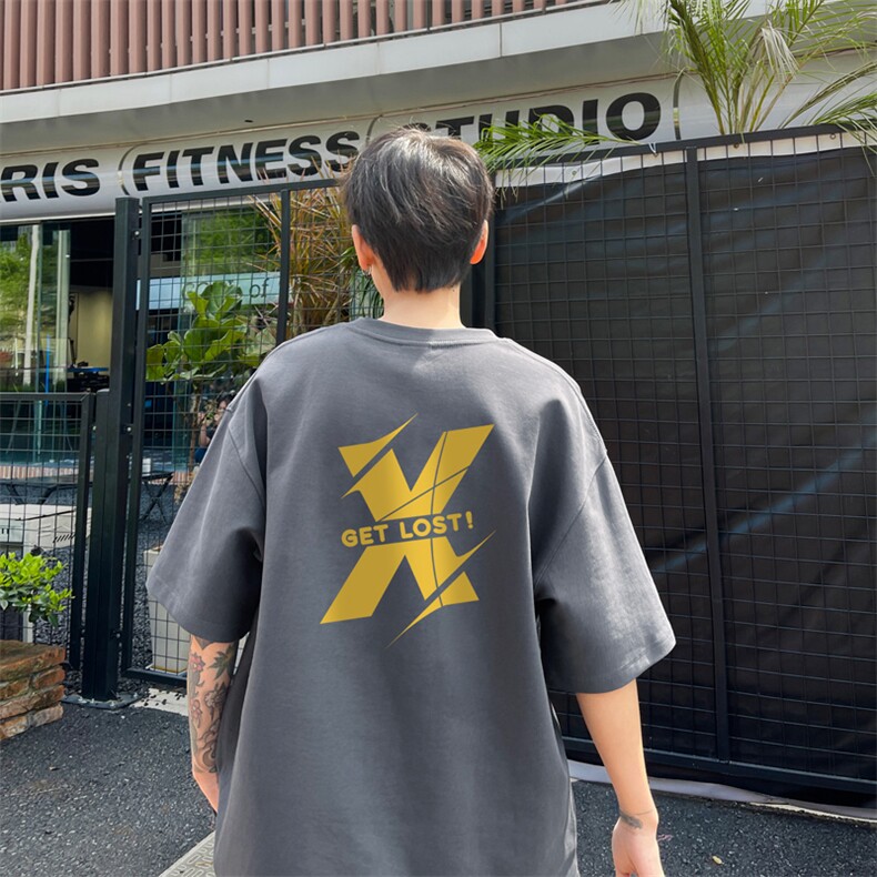 量大优 供视频 230g重磅纯棉短袖T恤男 NT231-特P 19  控38图片