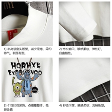 BT40048-P30半高领长袖t恤男大码内搭打底衫男卫衣男网格挂拍，男装T恤，电商A040A
