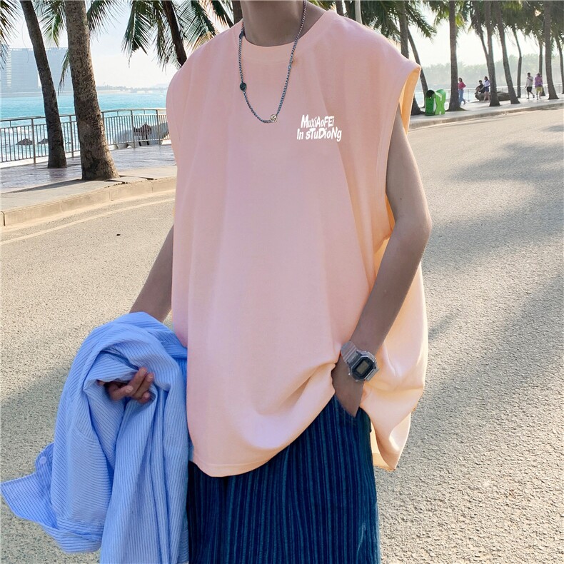 量大图低自动【有货】纯棉背心HD019-1-BX2514-P20，男装背心/马甲，电商019-1