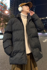 青少年男休闲宽松立领双面穿棉衣面包服棉袄港风男装MY3091P70，男装棉衣，电商A086
