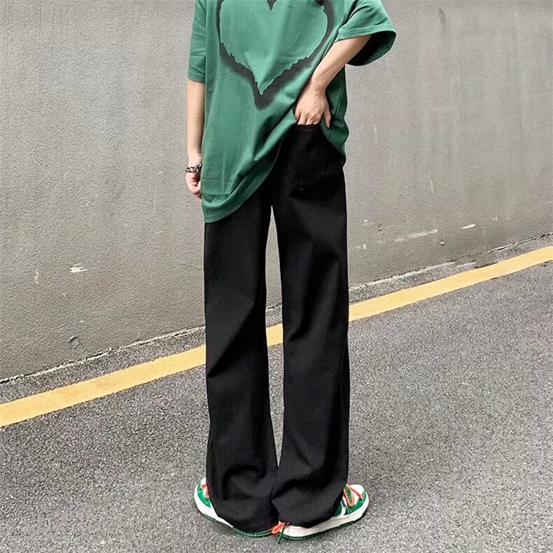 牛仔裤男夏季潮大码休闲裤子高街设计感裤子G118P40,男装牛仔裤,星座1116-2