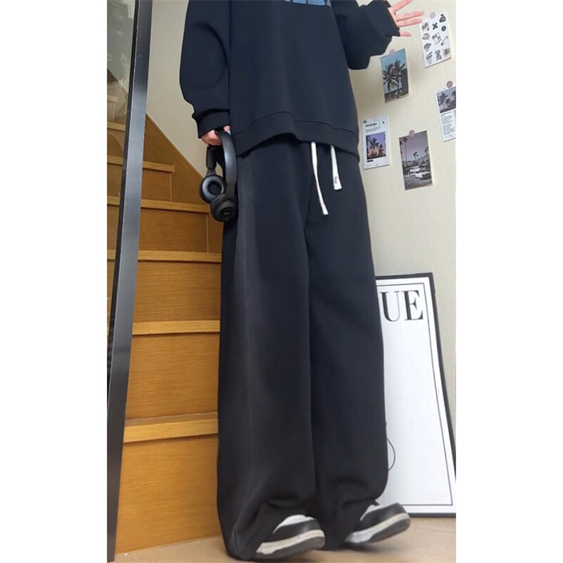巴家弯刀宽松水洗复古美式休闲裤运动长裤K8546-P40【特价】,女装休闲裤,电商A007