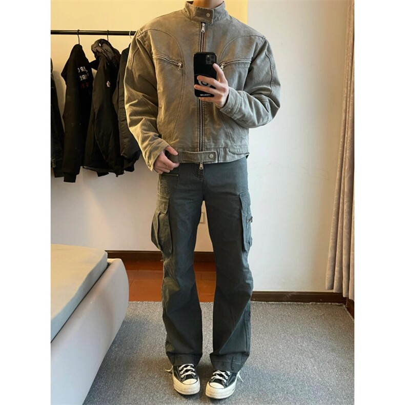 【有货】cleanfit短款哈灵顿外套男美式重工工装夹克JK04CC-特P78,男装夹克,星座1007（原301D）