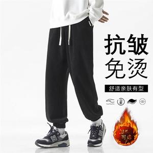 美式宽松休闲裤男款裤子高街潮牌百搭长裤X1893-特批45加绒特批55图片