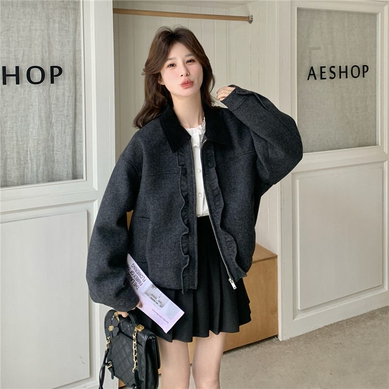 春装新款短款外套韩系2C153-8921-P165K248,女装短外套,2C153