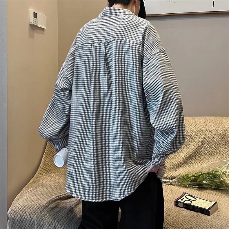 男春季新款格子衬衫C38P38,男装衬衫,星座1116-2