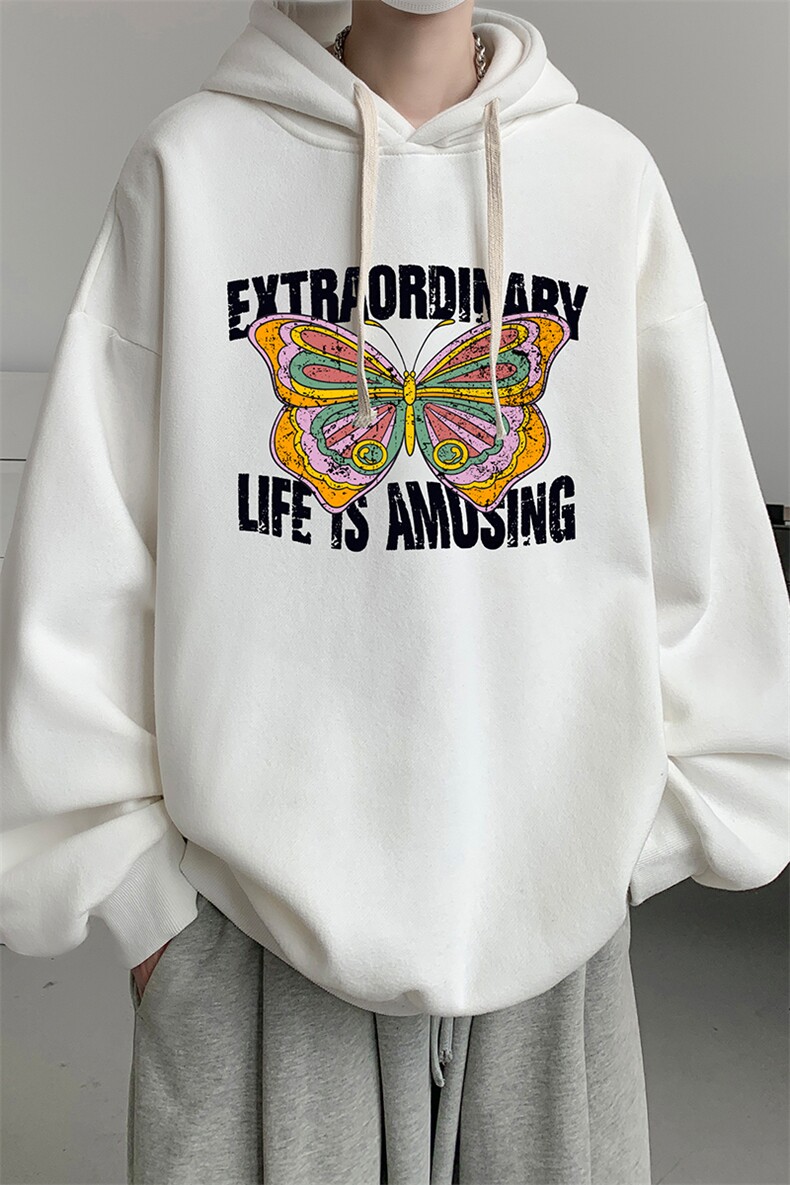 连帽卫衣男大码运动服帽衫外套WY2366-P35,男装卫衣,电商A040