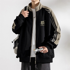 春季现货开杉宽松套头半高领卫衣男DSA157B-W5868-P55，男装卫衣，电商A157B