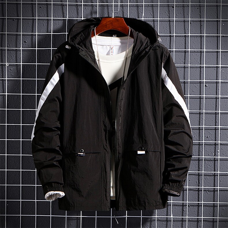 防晒衣男夏季薄款外套2021新款青年休闲夹克上衣服男装潮F918图片