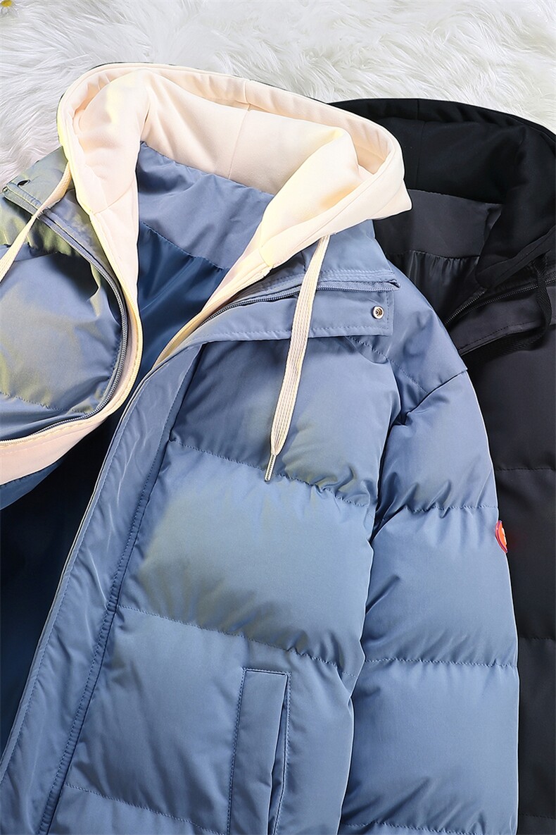 2025冬季新款港风棉衣男女情侣假两件宽松连帽加厚棉服潮WT08-P60,男装棉衣,星座1402-1