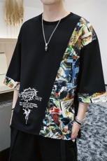 男士短袖t恤打底衫上衣宽松2021夏季新款潮流半袖体恤DS702TP25，男装T恤，电商A102